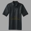 Heavyweight Cotton Pique Polo with Pocket Thumbnail