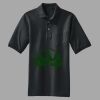 Heavyweight Cotton Pique Polo with Pocket Thumbnail