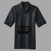 Heavyweight Cotton Pique Polo with Pocket Thumbnail