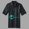 Heavyweight Cotton Pique Polo with Pocket Thumbnail