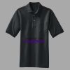 Heavyweight Cotton Pique Polo with Pocket Thumbnail