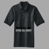 Heavyweight Cotton Pique Polo with Pocket Thumbnail