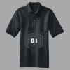 Heavyweight Cotton Pique Polo with Pocket Thumbnail