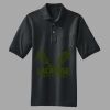 Heavyweight Cotton Pique Polo with Pocket Thumbnail