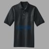 Heavyweight Cotton Pique Polo with Pocket Thumbnail