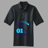 Heavyweight Cotton Pique Polo with Pocket Thumbnail