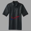 Heavyweight Cotton Pique Polo with Pocket Thumbnail