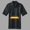 Heavyweight Cotton Pique Polo with Pocket Thumbnail