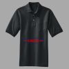 Heavyweight Cotton Pique Polo with Pocket Thumbnail