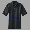 Heavyweight Cotton Pique Polo with Pocket Thumbnail