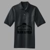 Heavyweight Cotton Pique Polo with Pocket Thumbnail