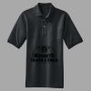Heavyweight Cotton Pique Polo with Pocket Thumbnail