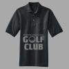 Heavyweight Cotton Pique Polo with Pocket Thumbnail