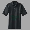 Heavyweight Cotton Pique Polo with Pocket Thumbnail