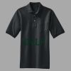Heavyweight Cotton Pique Polo with Pocket Thumbnail