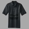 Heavyweight Cotton Pique Polo with Pocket Thumbnail