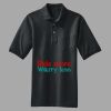 Heavyweight Cotton Pique Polo with Pocket Thumbnail