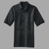 Heavyweight Cotton Pique Polo with Pocket Thumbnail