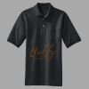 Heavyweight Cotton Pique Polo with Pocket Thumbnail