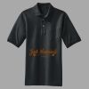 Heavyweight Cotton Pique Polo with Pocket Thumbnail