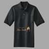 Heavyweight Cotton Pique Polo with Pocket Thumbnail