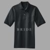 Heavyweight Cotton Pique Polo with Pocket Thumbnail