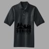 Heavyweight Cotton Pique Polo with Pocket Thumbnail