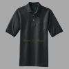 Heavyweight Cotton Pique Polo with Pocket Thumbnail