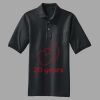 Heavyweight Cotton Pique Polo with Pocket Thumbnail