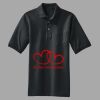 Heavyweight Cotton Pique Polo with Pocket Thumbnail
