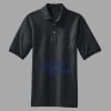 Heavyweight Cotton Pique Polo with Pocket Thumbnail