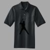 Heavyweight Cotton Pique Polo with Pocket Thumbnail
