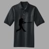 Heavyweight Cotton Pique Polo with Pocket Thumbnail