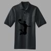 Heavyweight Cotton Pique Polo with Pocket Thumbnail