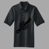 Heavyweight Cotton Pique Polo with Pocket Thumbnail