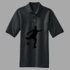 Heavyweight Cotton Pique Polo with Pocket Thumbnail