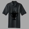 Heavyweight Cotton Pique Polo with Pocket Thumbnail