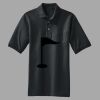 Heavyweight Cotton Pique Polo with Pocket Thumbnail
