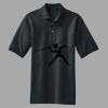 Heavyweight Cotton Pique Polo with Pocket Thumbnail