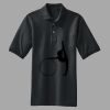 Heavyweight Cotton Pique Polo with Pocket Thumbnail