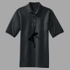 Heavyweight Cotton Pique Polo with Pocket Thumbnail