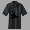 Heavyweight Cotton Pique Polo with Pocket Thumbnail