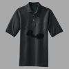 Heavyweight Cotton Pique Polo with Pocket Thumbnail