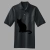 Heavyweight Cotton Pique Polo with Pocket Thumbnail