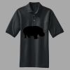 Heavyweight Cotton Pique Polo with Pocket Thumbnail