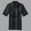 Heavyweight Cotton Pique Polo with Pocket Thumbnail