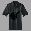 Heavyweight Cotton Pique Polo with Pocket Thumbnail