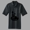 Heavyweight Cotton Pique Polo with Pocket Thumbnail