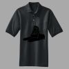 Heavyweight Cotton Pique Polo with Pocket Thumbnail