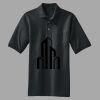 Heavyweight Cotton Pique Polo with Pocket Thumbnail